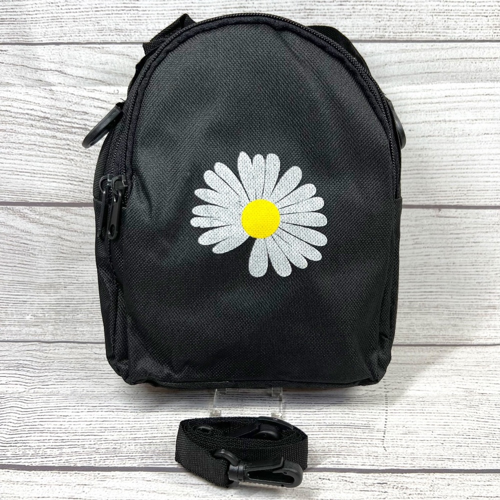 DAISY CANVAS CROSSBODY BAG